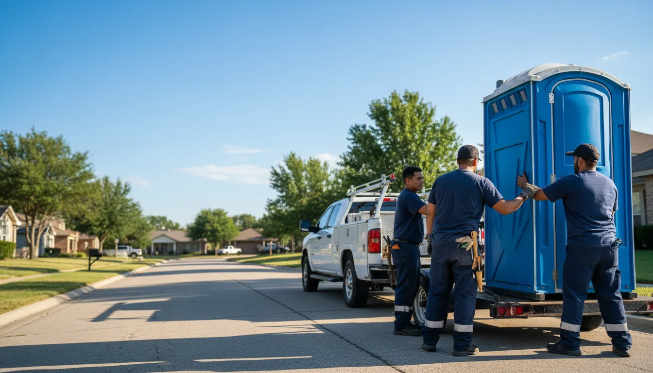 Portable Toilet Rental in Andalusia, IL near me